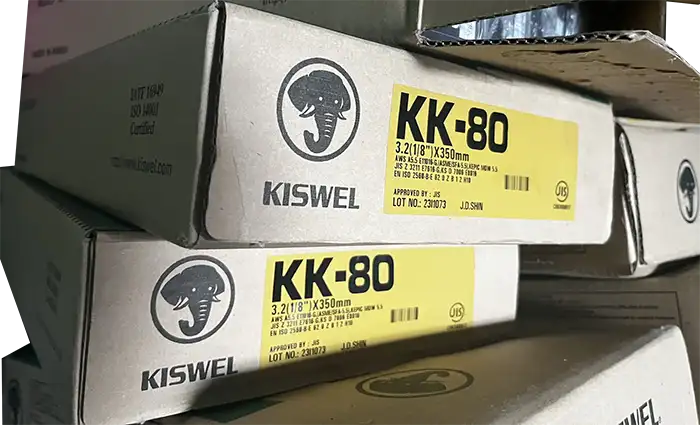 Que hàn KK-80 Kiswel