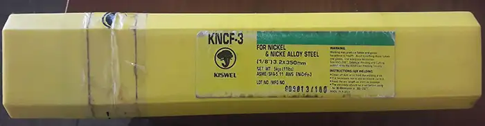 Que hàn niken KNCF-3 Kiswel
