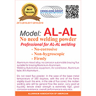 Al-Al flux cored aluminum welding rod