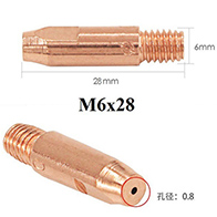 M6x28 contact tip